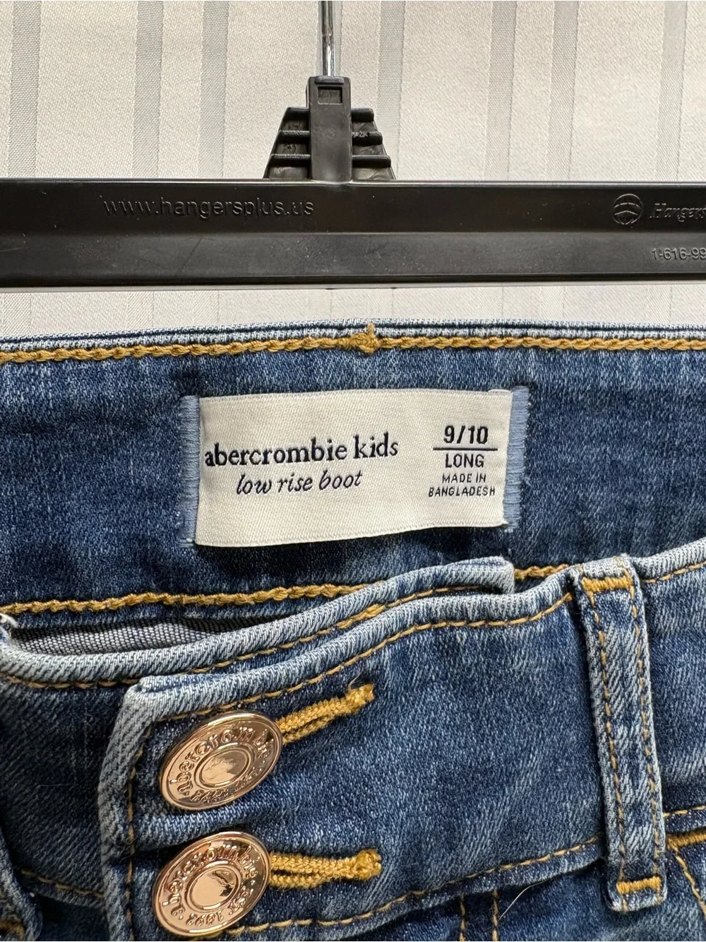 abercrombie kids flared denim